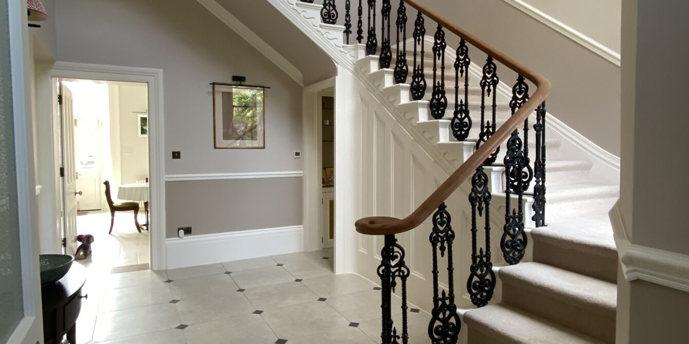 Victorian Villa interior in Clifton, Bristol
