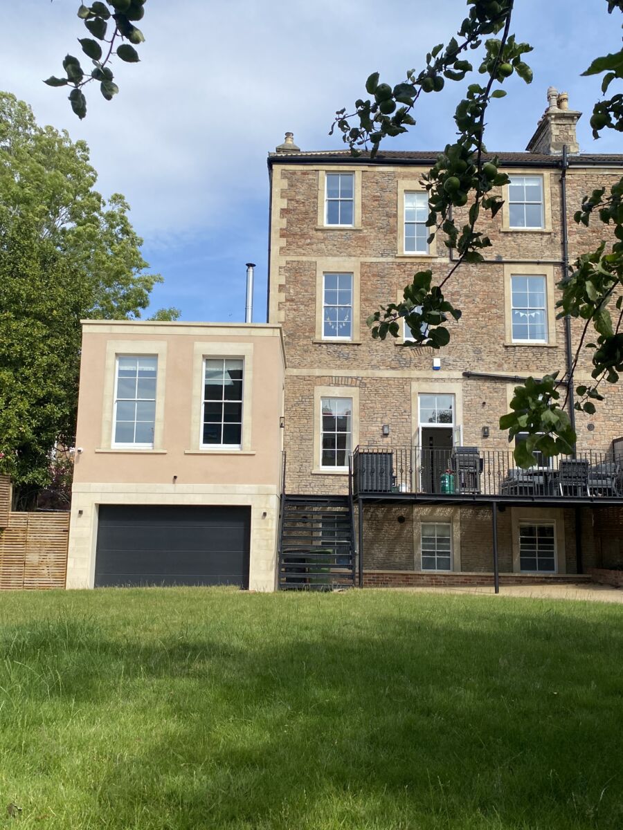 Victorian Villa exterior in Clifton, Bristol Victorian Villa exterior in Clifton, Bristol