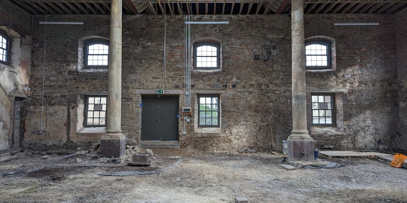 Inside Whitfield Tabernacle