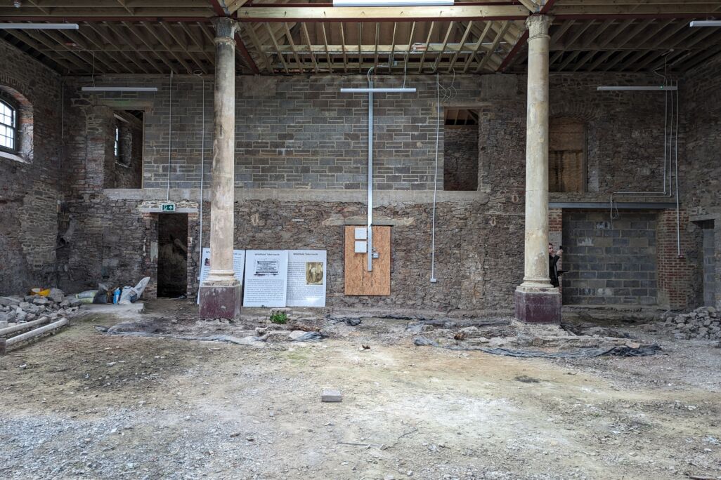 Inside Whitfield Tabernacle