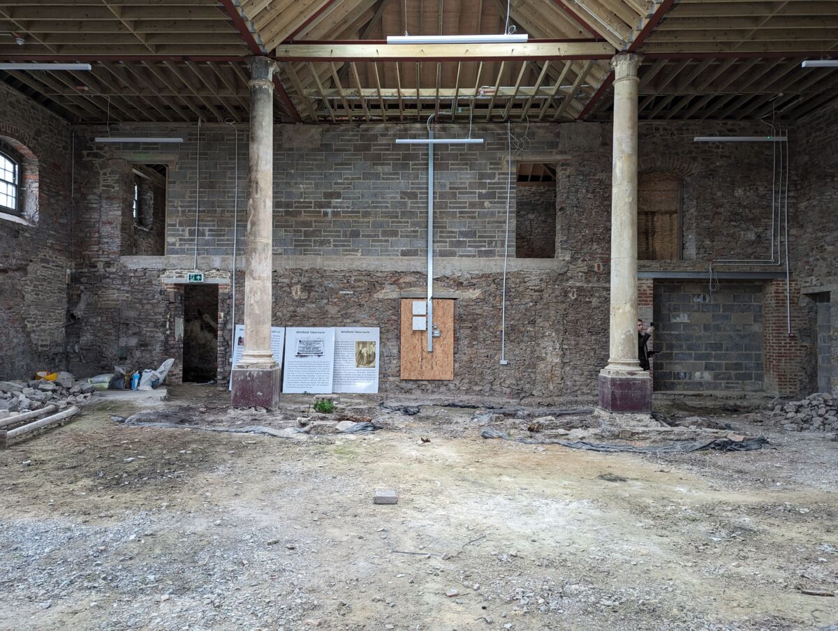 Inside Whitfield Tabernacle